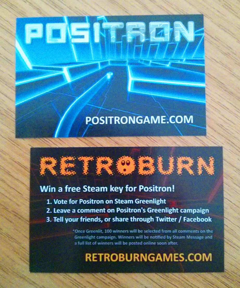 Positron Greenlight cards